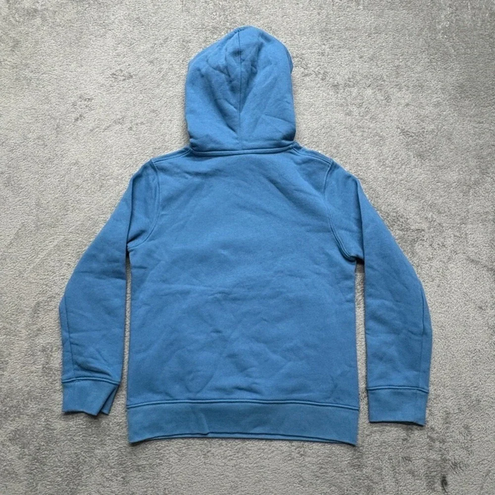 Nike Lebron James Pullover Hoodie Youth Medium Blue Crowned Lion Logo DJ5728